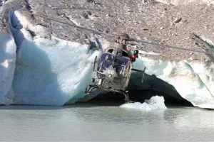 Gebirgsflugtraining mit EC635 beim Gauligletscher