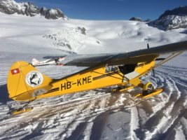 Gletscherflugzeug Aviat Husky HB-KME